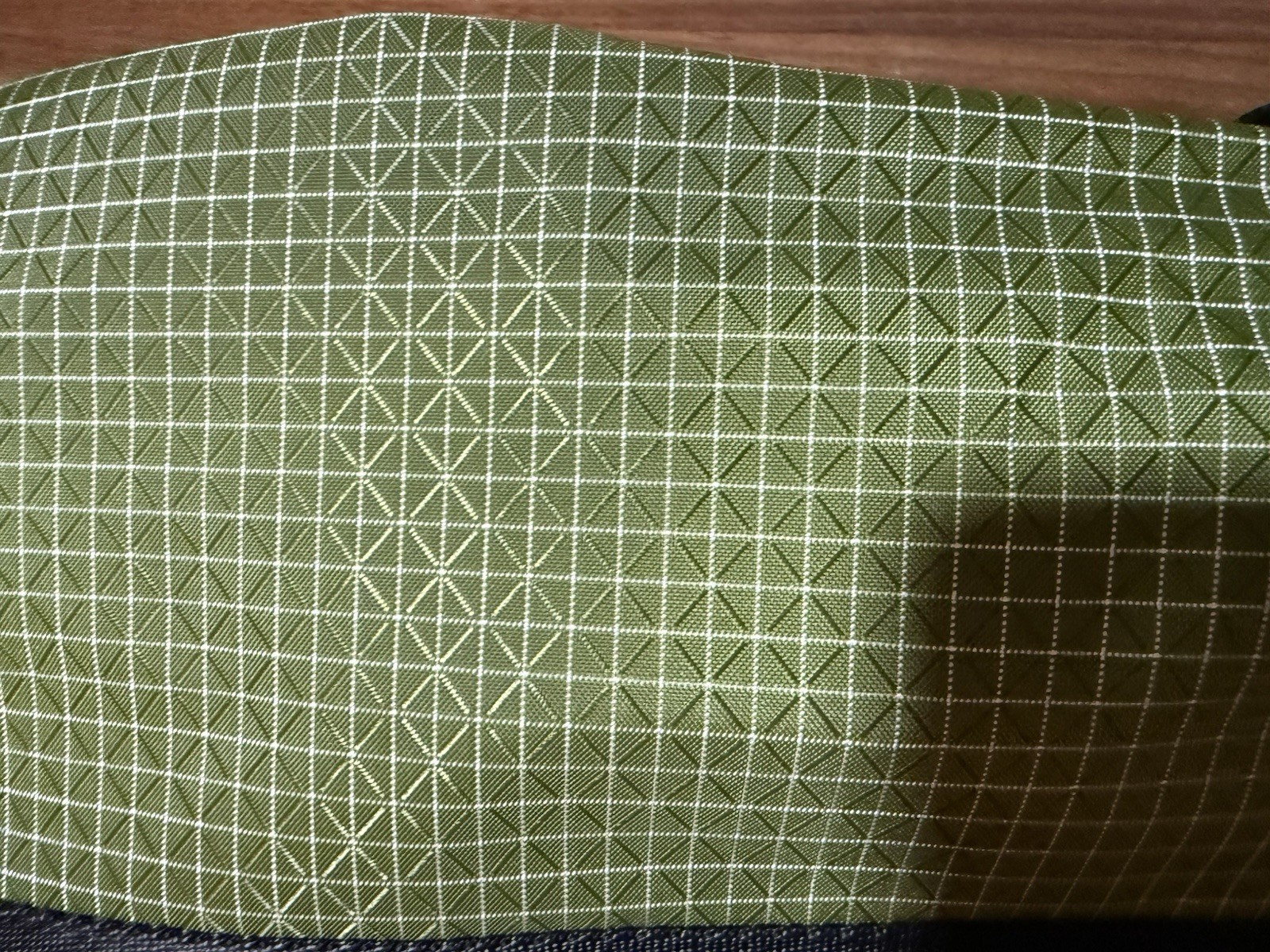 Aime Leon Dore Ripstop Nylon Duffle Bag Carry On Olive Woven Logo ALD Queens