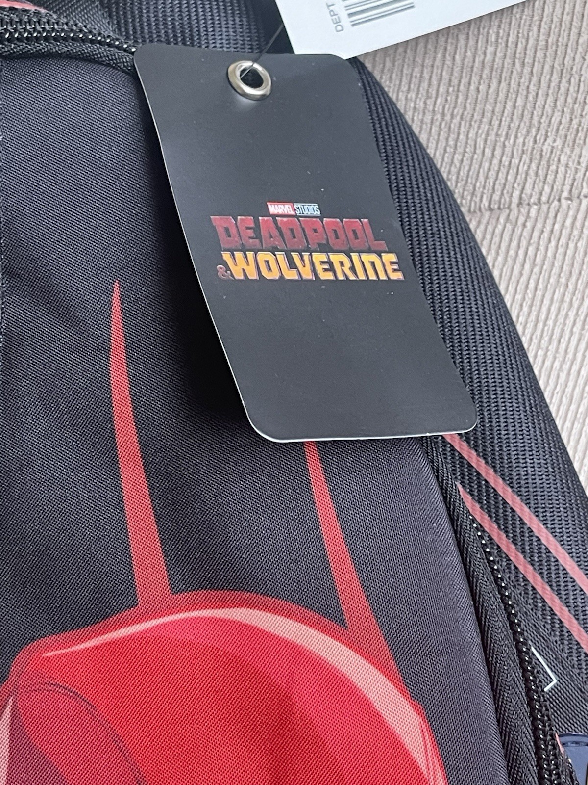 Marvel Deadpool & Wolverine Split Character Tech Backpack BioWorld NEW