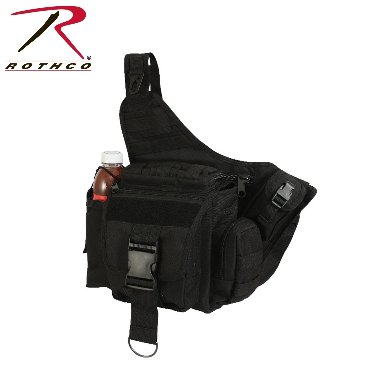 Lightweight MOLLE Advanced Tactical Travel Shoulder Bag Bug Out Pack Coyote