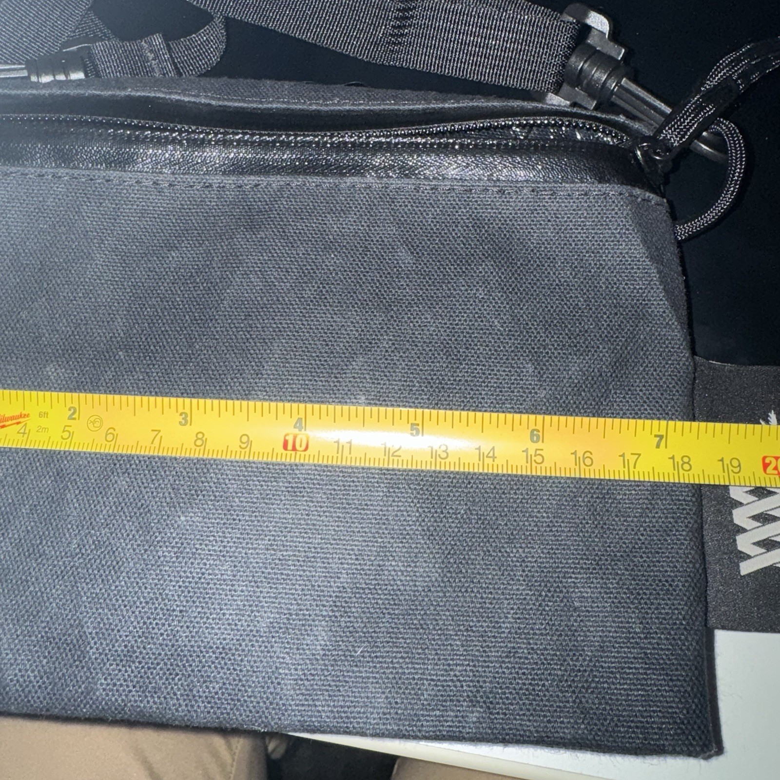 Mission Workshop X Afterschool Projects Sacoche crossbody bag black xpac