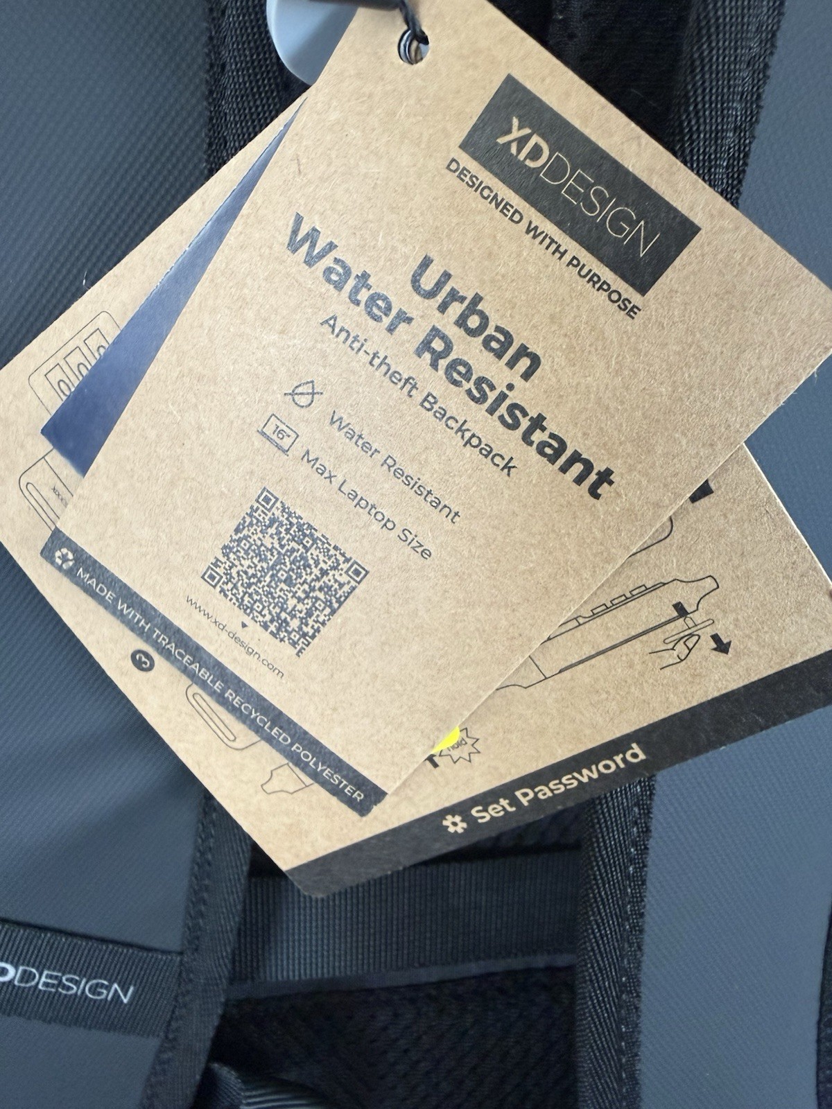 NWT XD Design Urban Anti-Theft Backpack