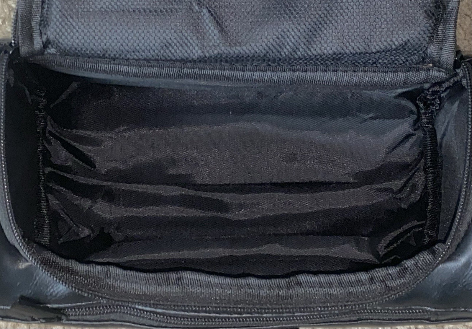 Personalized Black Leather Side Hand-Grip Bag for Unique Carry On Luggage 10×5
