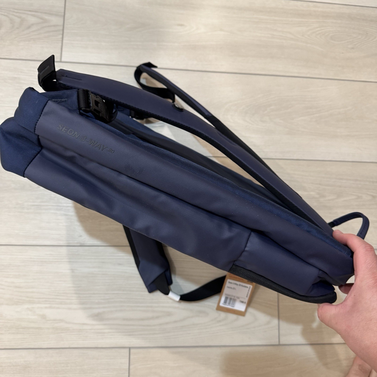 NWT Mammut Seon 3-Way 20 Auctane Backpack – Marine Blue – COMPANY LOGO