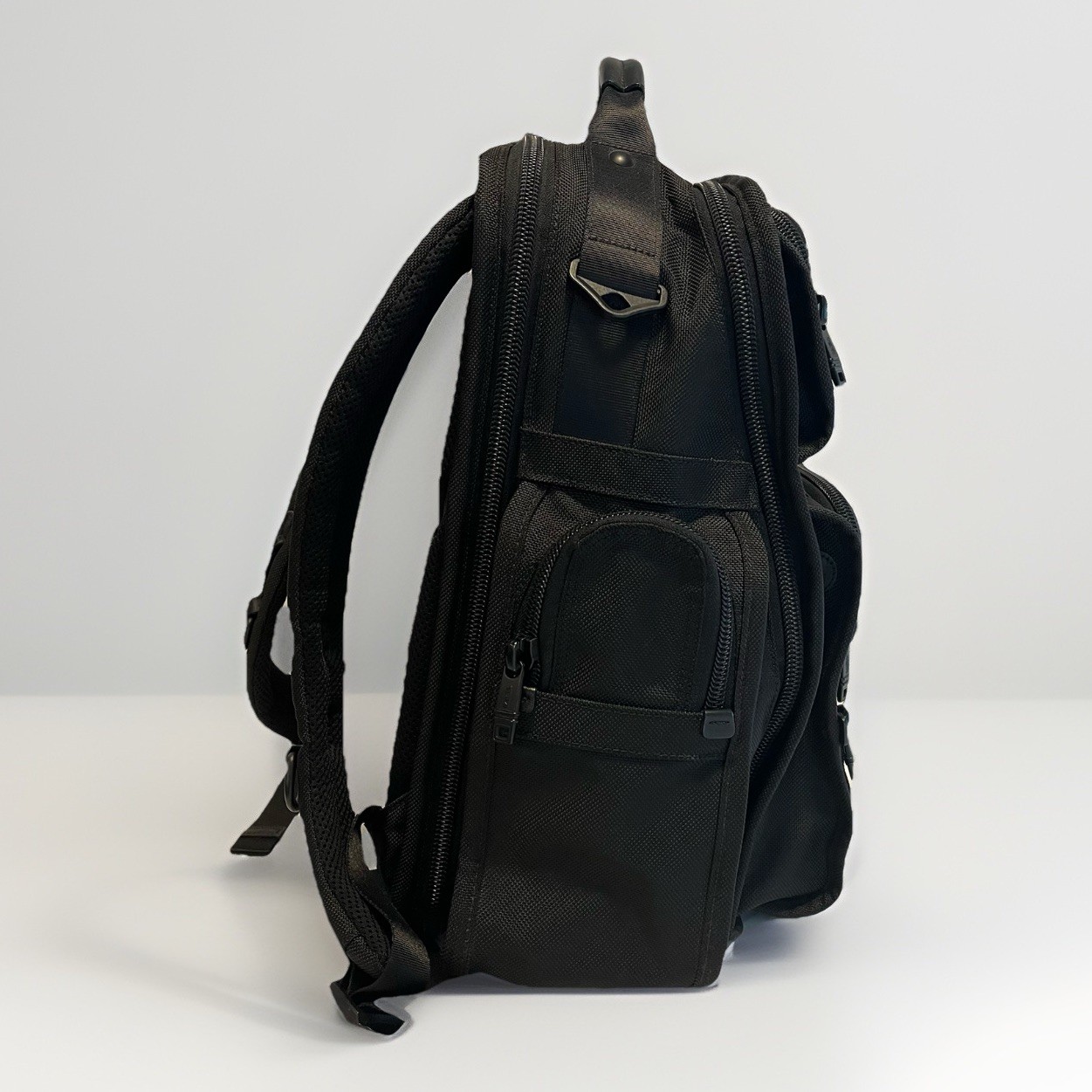 TUMI Alpha Bravo ALPHA 3 Brief Pack Backpack Black Ballistic Nylon Travel Bag