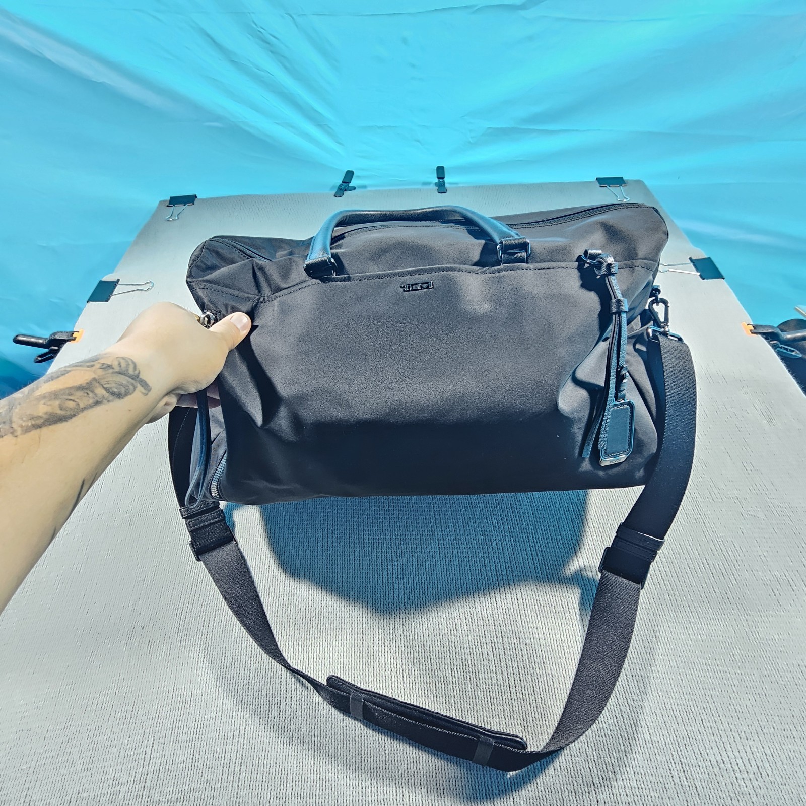 TUMI Voyageur Venice Duffel Bag Authentic with Serial # can be register @TUMI