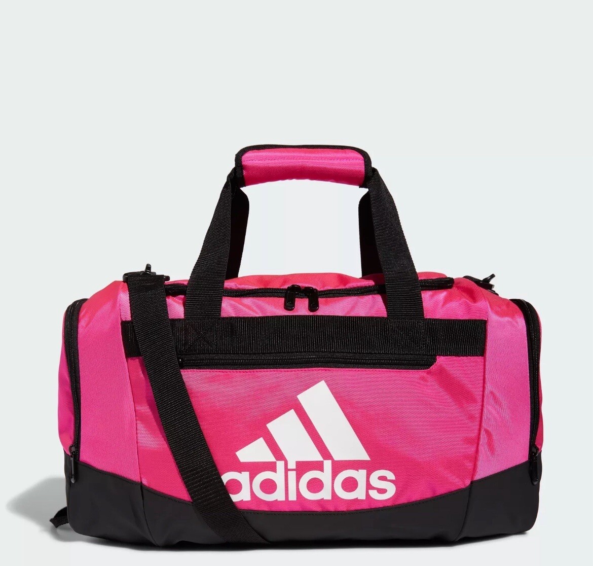 NEW adidas Unisex Defender 4.0 Duffel Bag Size Small (38L) Team Shock Pink