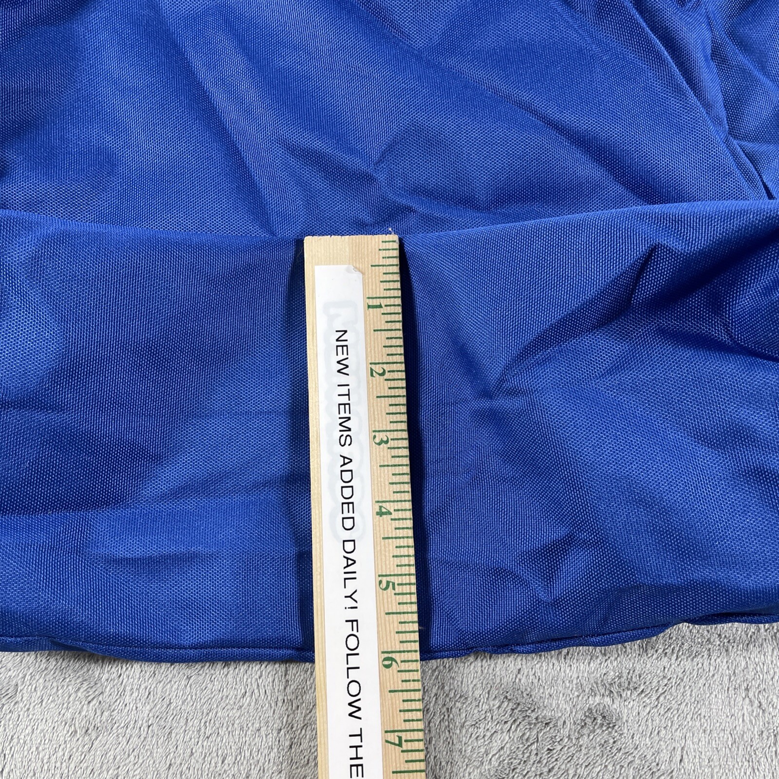 Jack Wills University Outfitter Royal Blue Backpack Zip Closure Lightweight EUC