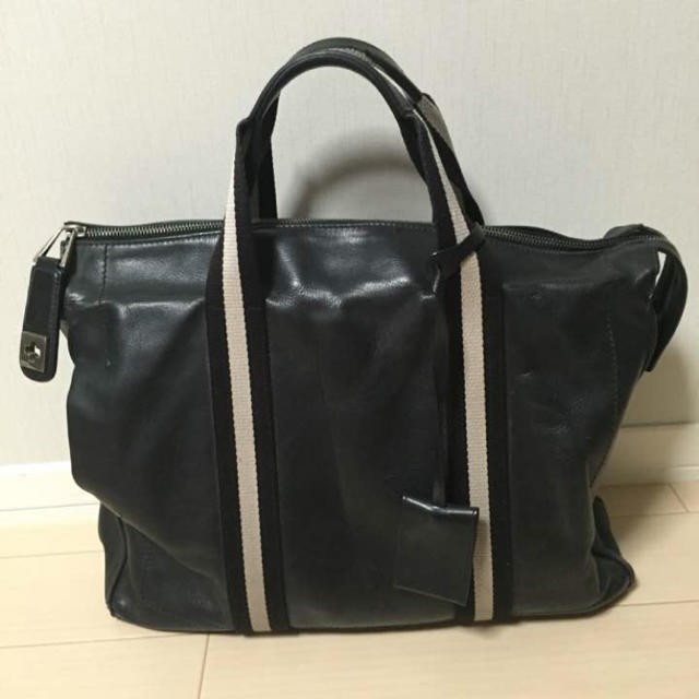 BALLY Business Tote Bag Spacious Statement Piece Iconic Vintage 28×40×9cm