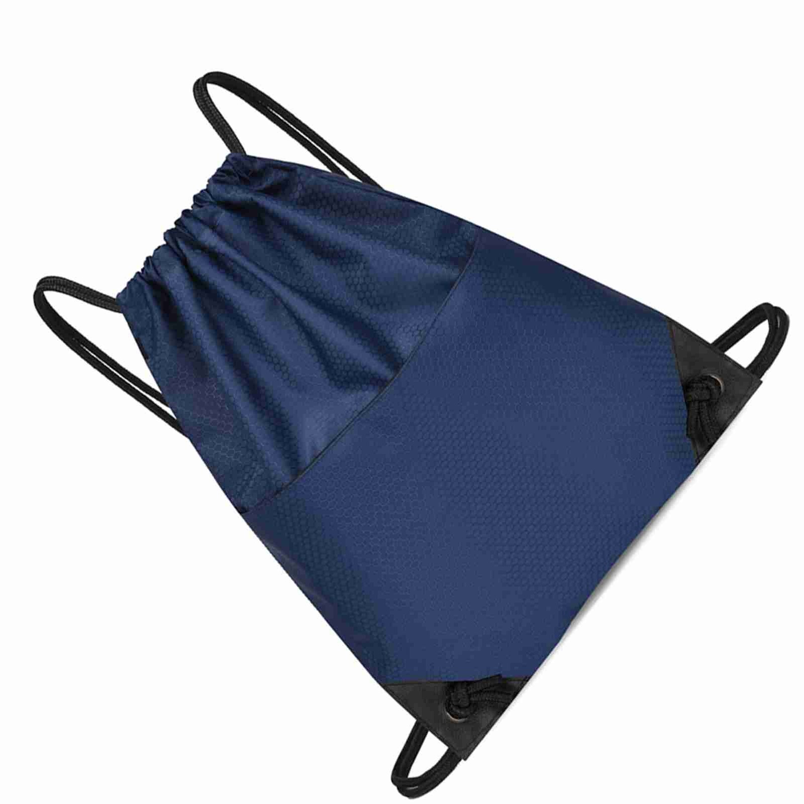 Drawstring Bag Waterproof Oxford Cloth Draw String Back Sack With S1L7