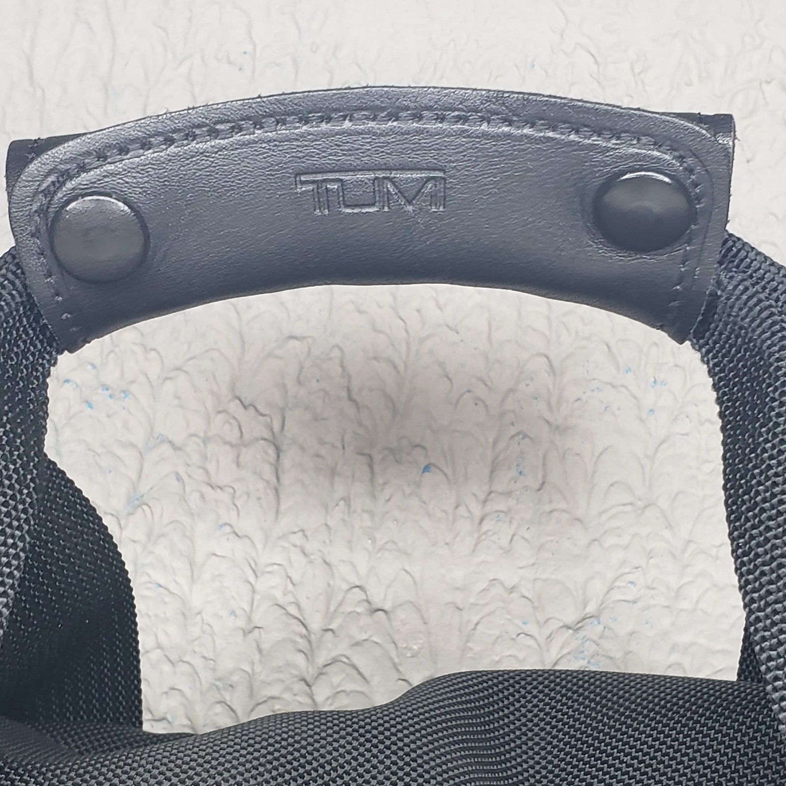 TUMI Alpha Sport Duffle Bag 15” Weekender Carry-On Travel Ballistic Canvas Black