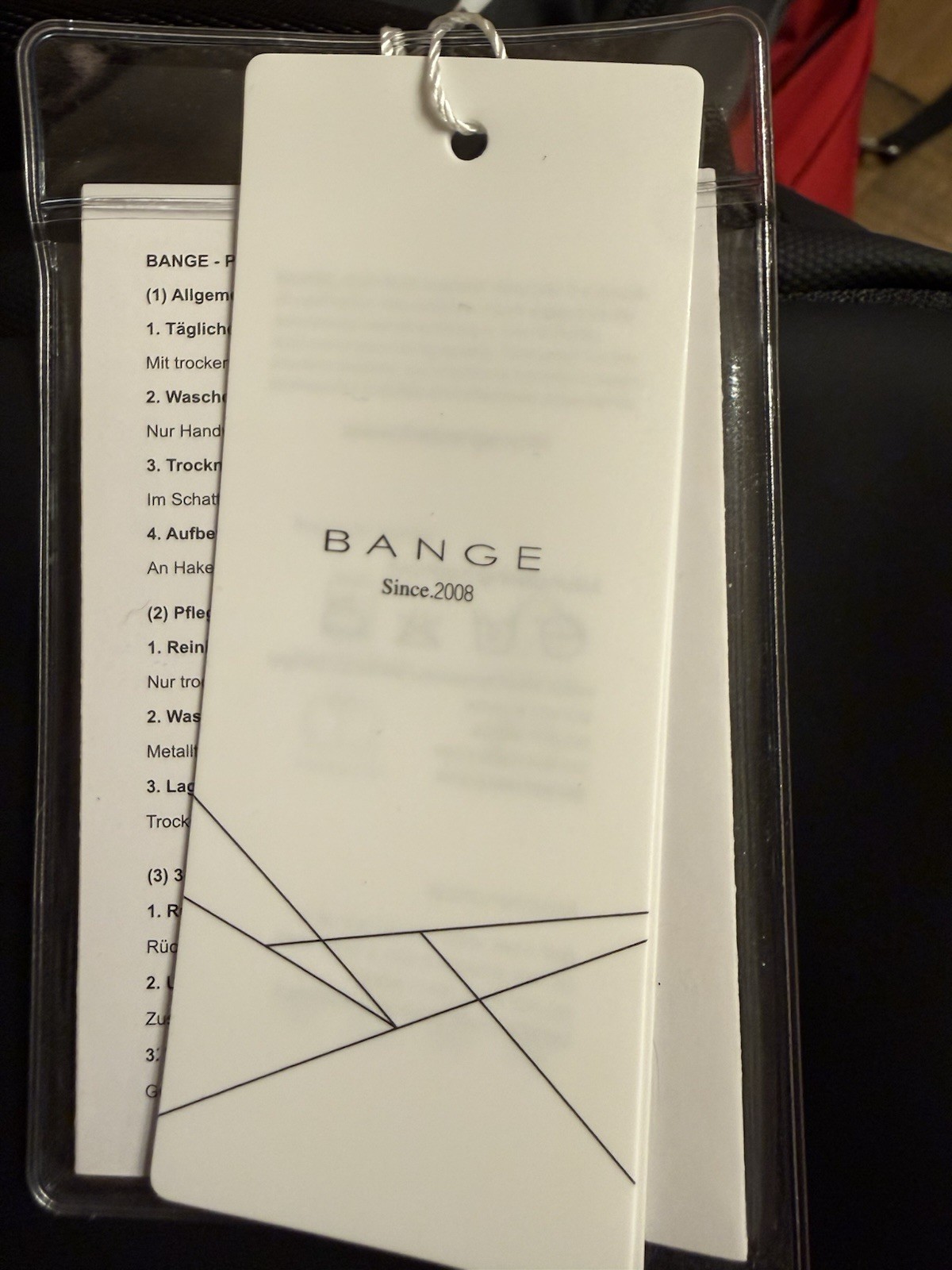 BANGE Business Commute Backpack Waterproof 15.6 In Commute Backpack NWT