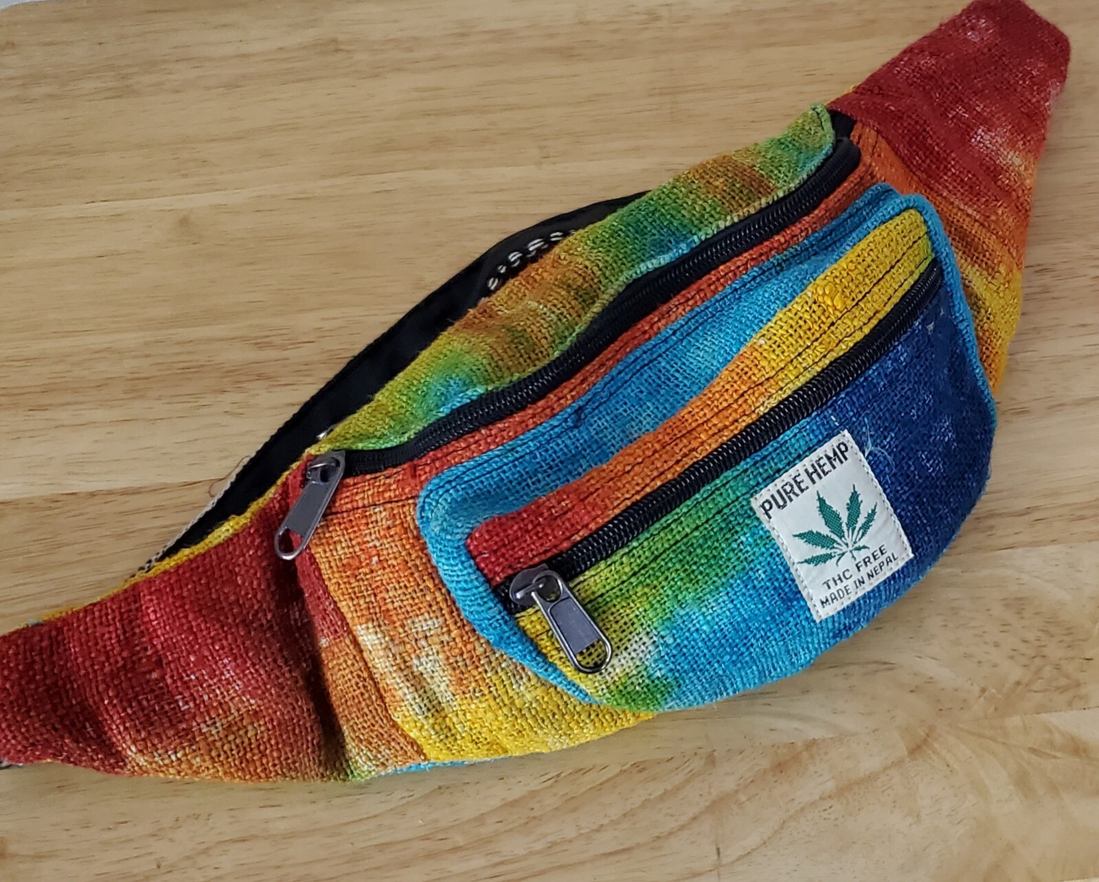 Tie Dye Hemp Fannypack