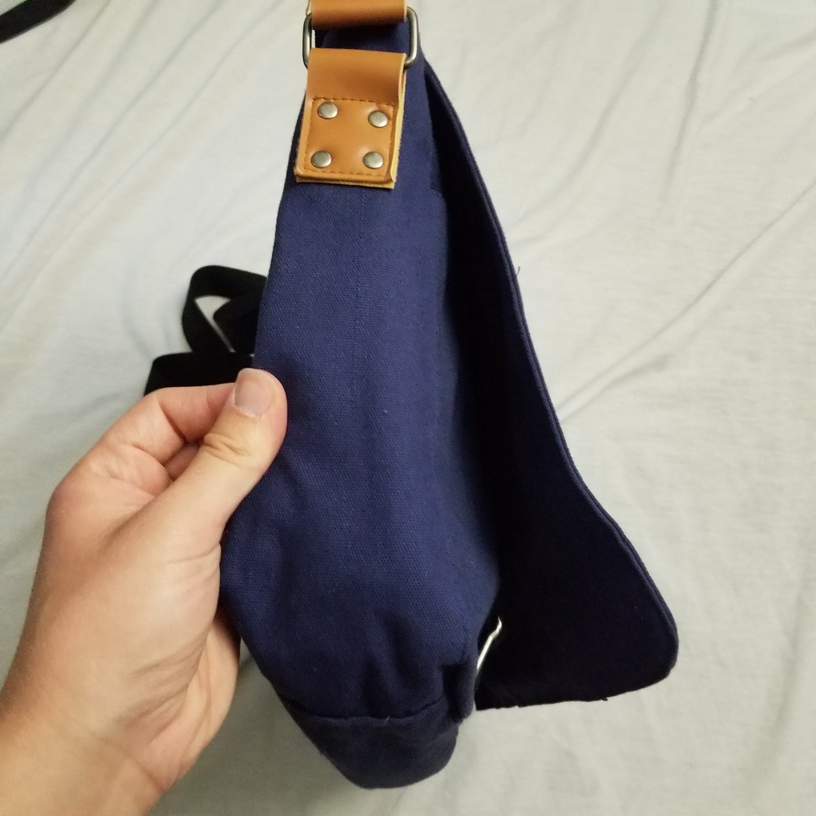 NRA ILA Messenger Bag Blue NRA-ILA Crossbody Satchel Laptop Travel Work School