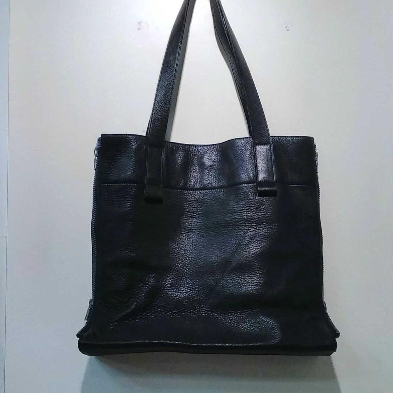 ZIPPER TOTE Model Black DC I03 708 DISCORD YOHJI YAMAMOTO