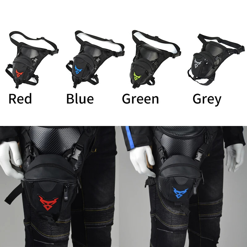 Motorcycle Leg Bag Knight Mens Waterproof Waist Bag Drop Leg Belt Fanny Pack
