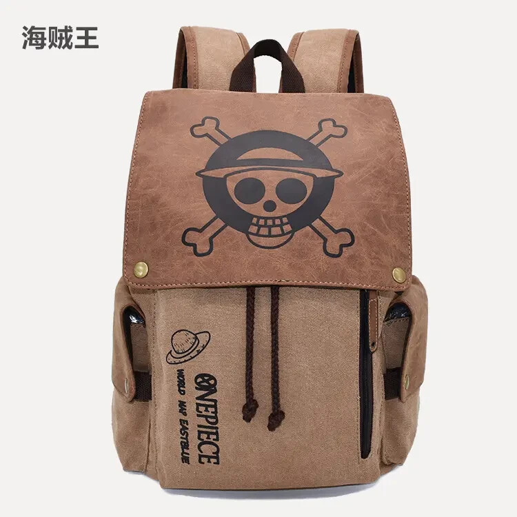 Anime Canvas Backpack Schoolbag