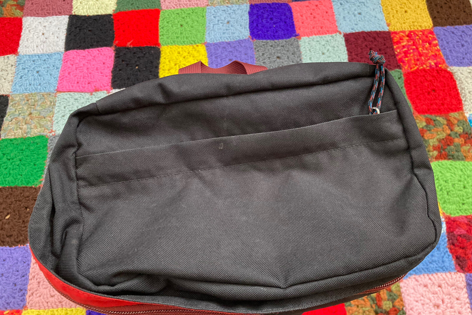 PATAGONIA Backpack Toromiro Pack Nylon Black Red Brown STY 48015 Bag RARE