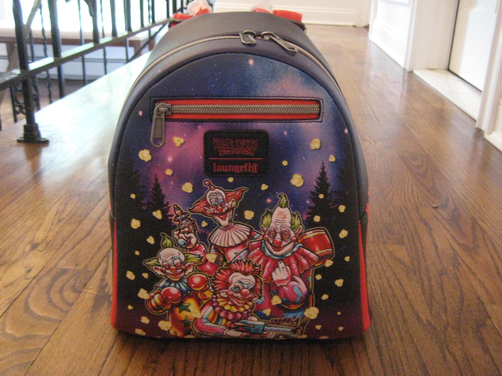 Loungefly Killer Klowns From Outer Space Popcorn Mini Backpack Halloween Horror