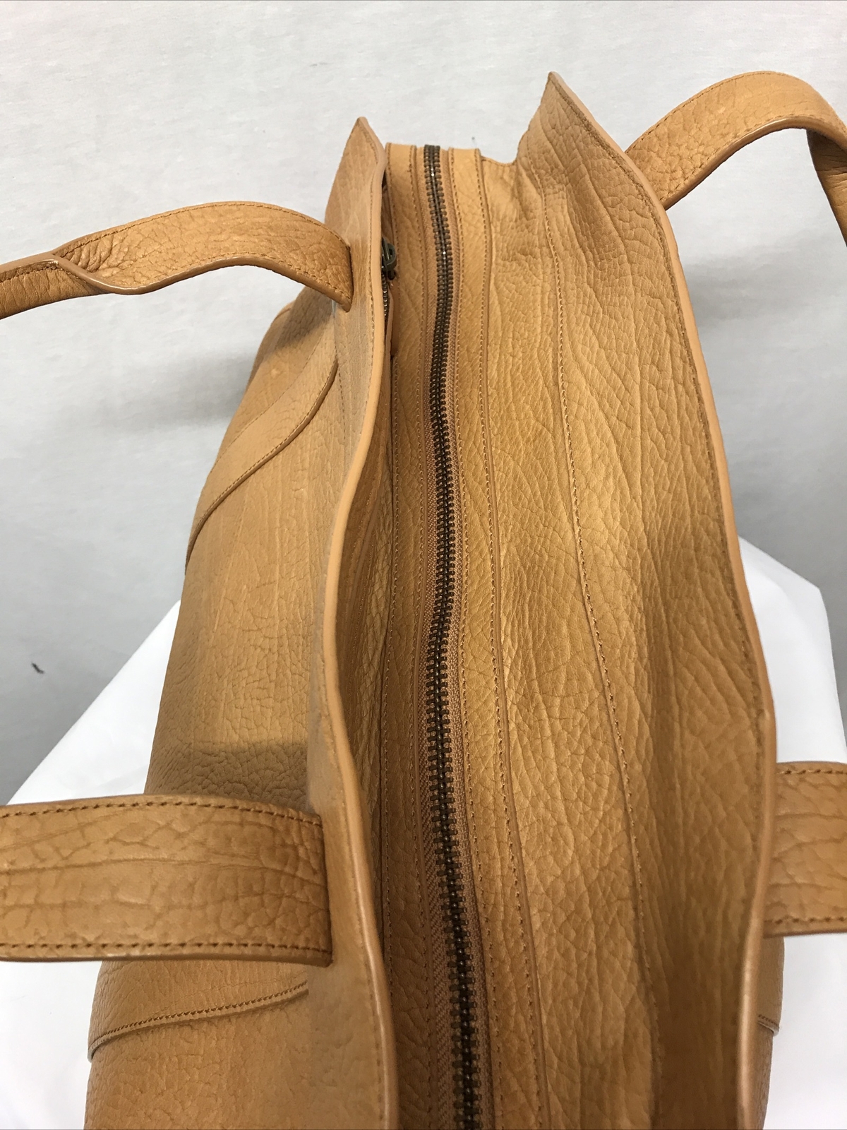 New. Authentic Cole Haan Leather Duffle/Weekender Bag .
