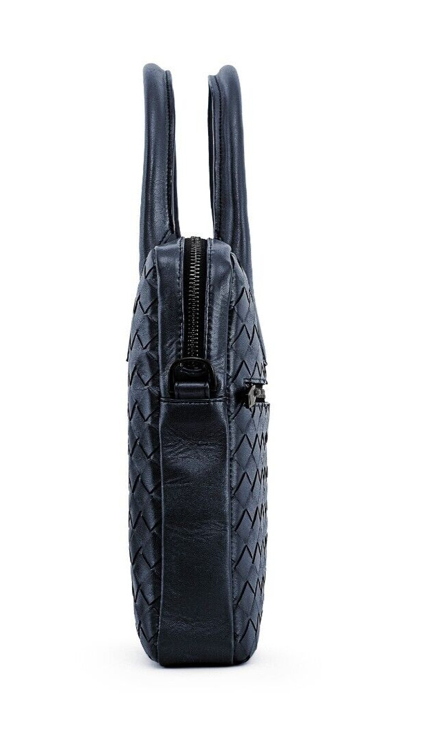 Braided Sheep leather Bag for Apple, Lenovo, HP, Dell Asus for size 14″ laptops