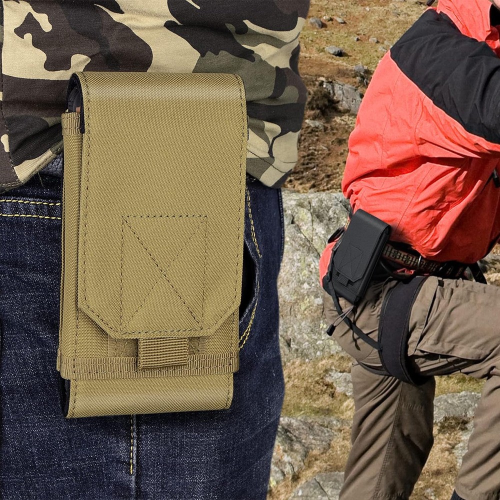 Tactical Waist MOLLE Bag Hook Loop Belt Pouch Holster Case and Blet for Phones