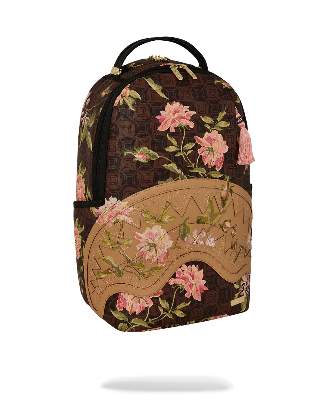 Sprayground AI Dreamers Garden Backpack🔥New Black Bookbag Large School Bag