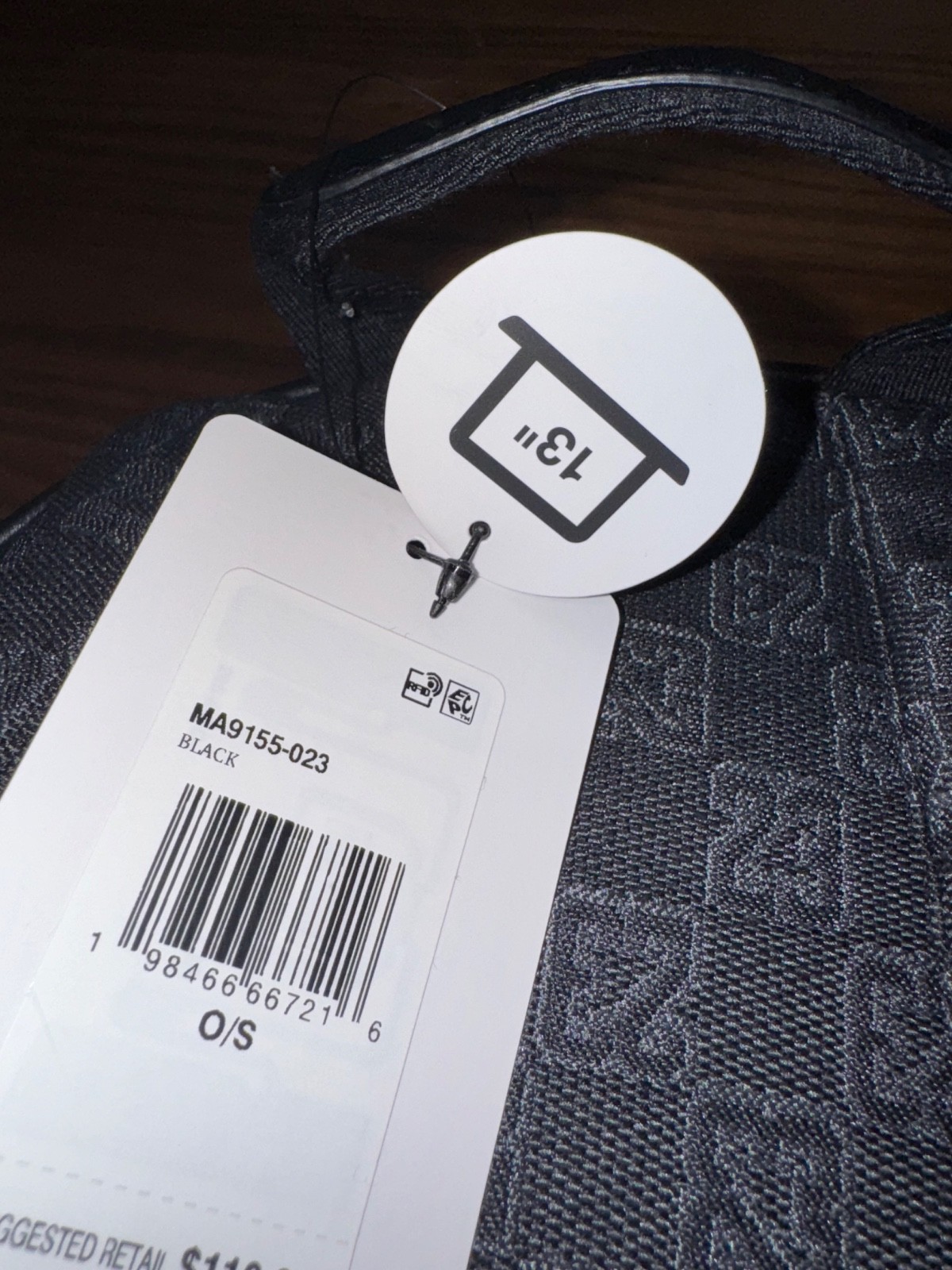 Jordan Air Monogram Backpack 20L New Black Bookbag School Bag MA9155-023 🔥