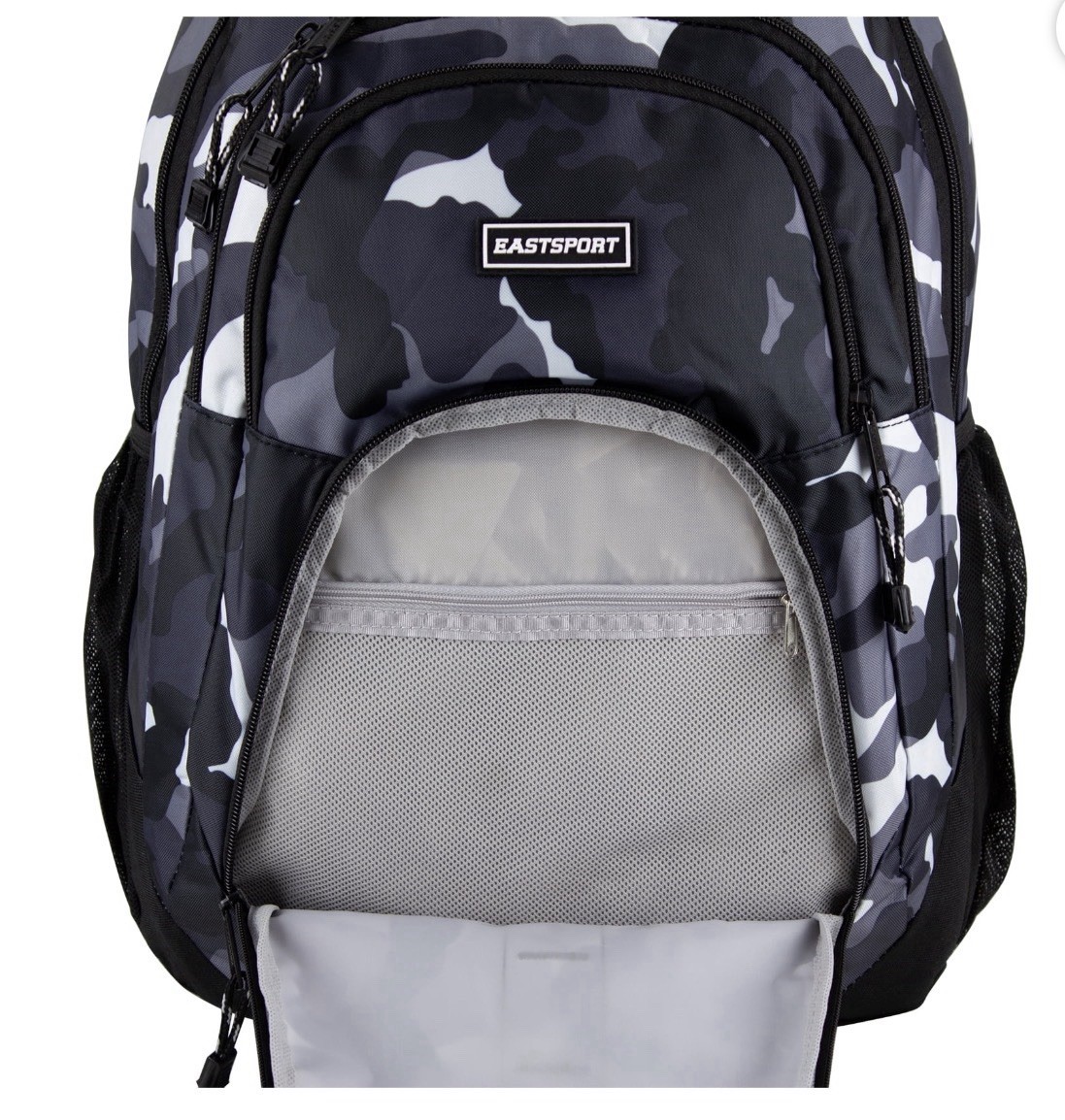Eastsport Backpack Rally Sport 2.0 Camo Full Size Bookbag Book Bag