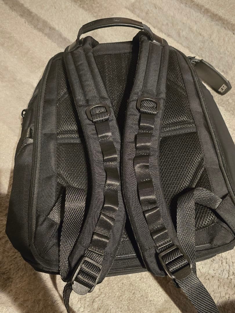 TUMI Excellent Condition ALPHA BRAVO Search Backpack Black