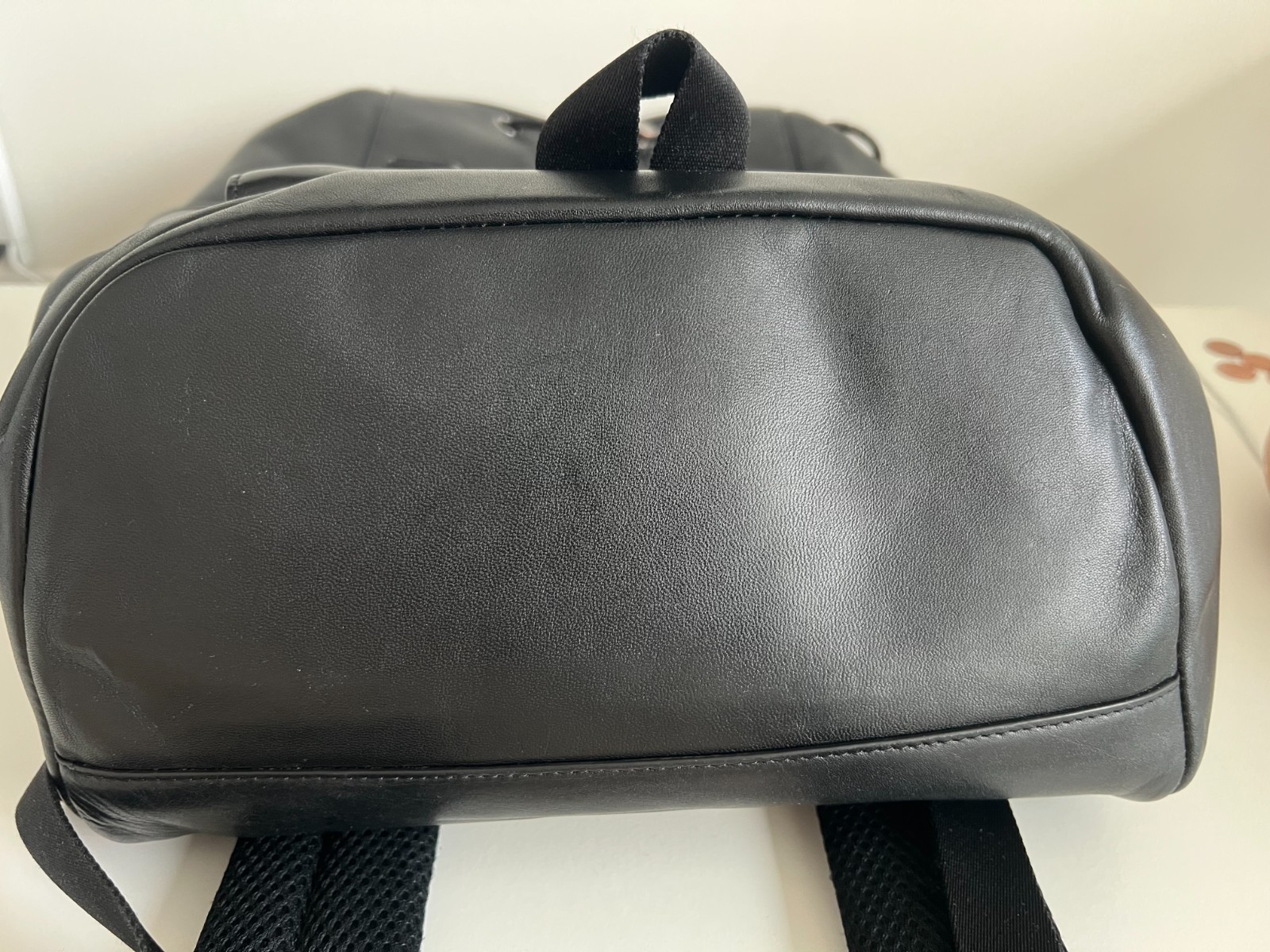 Coach Track Backpack Gunmetal/Black Smooth Calf Leather 16″ Laptop Bag