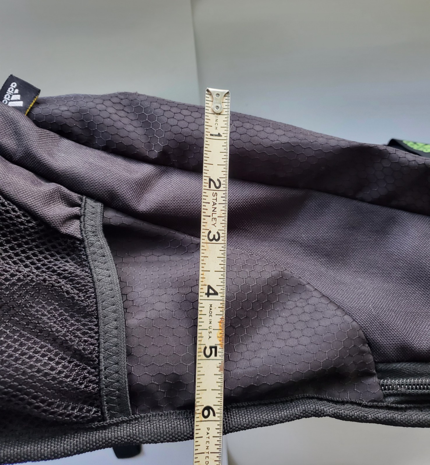 Adidas Backpack Green accents Black Multi Pockets School Sport Load Spring