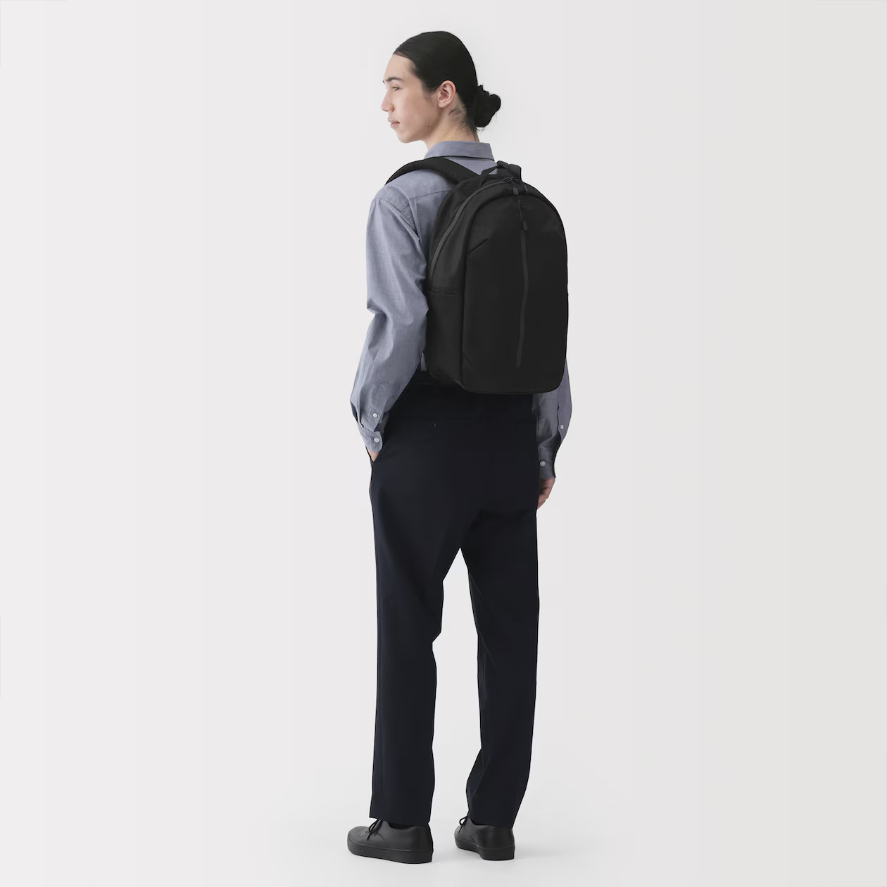 MUJI Water-Repellent Round Business Backpack 23-Litter 4-Pocket Unisex NWT