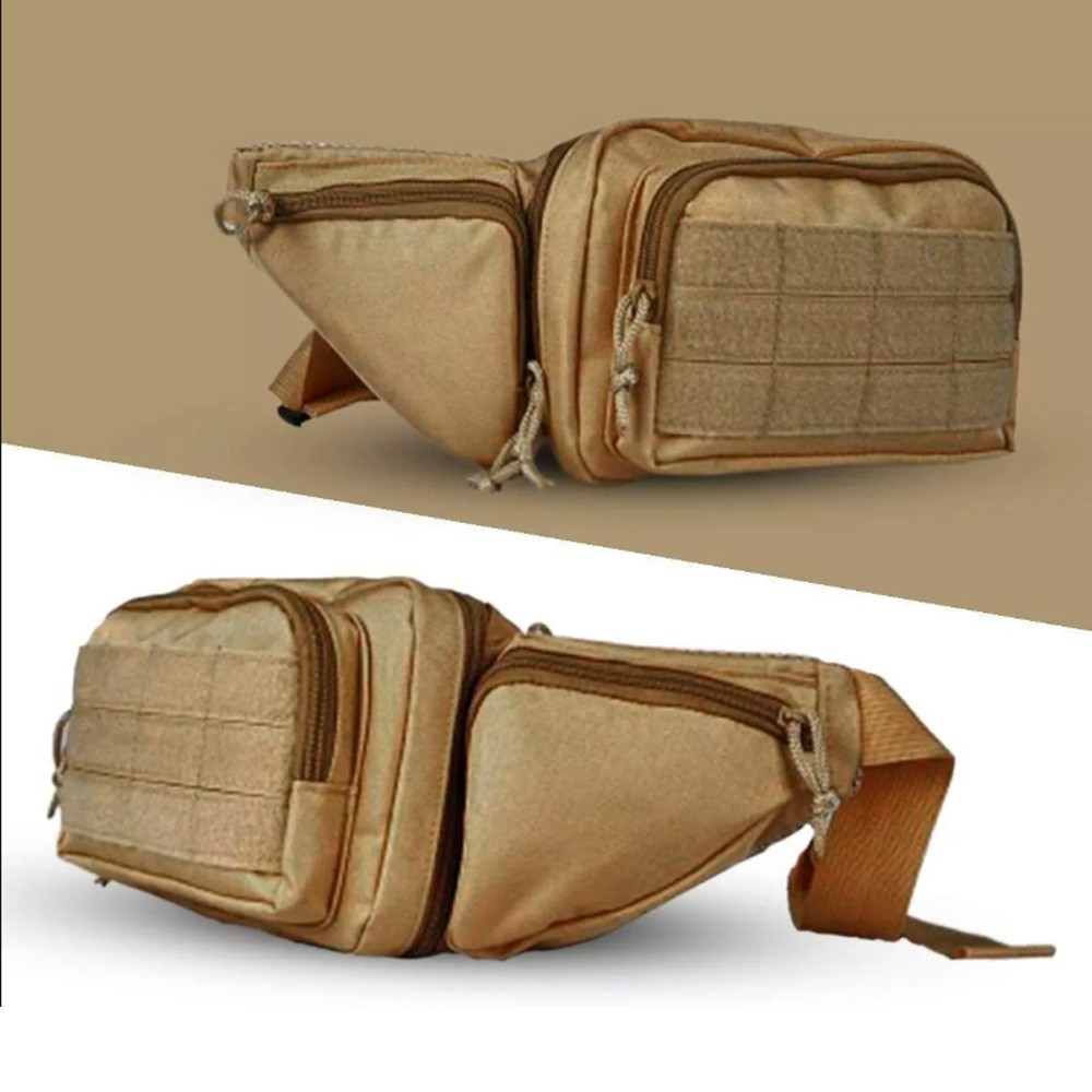Molle Tactical Military Bag Concealed Gun Bag Carry Magazine Waist Pouch Holster