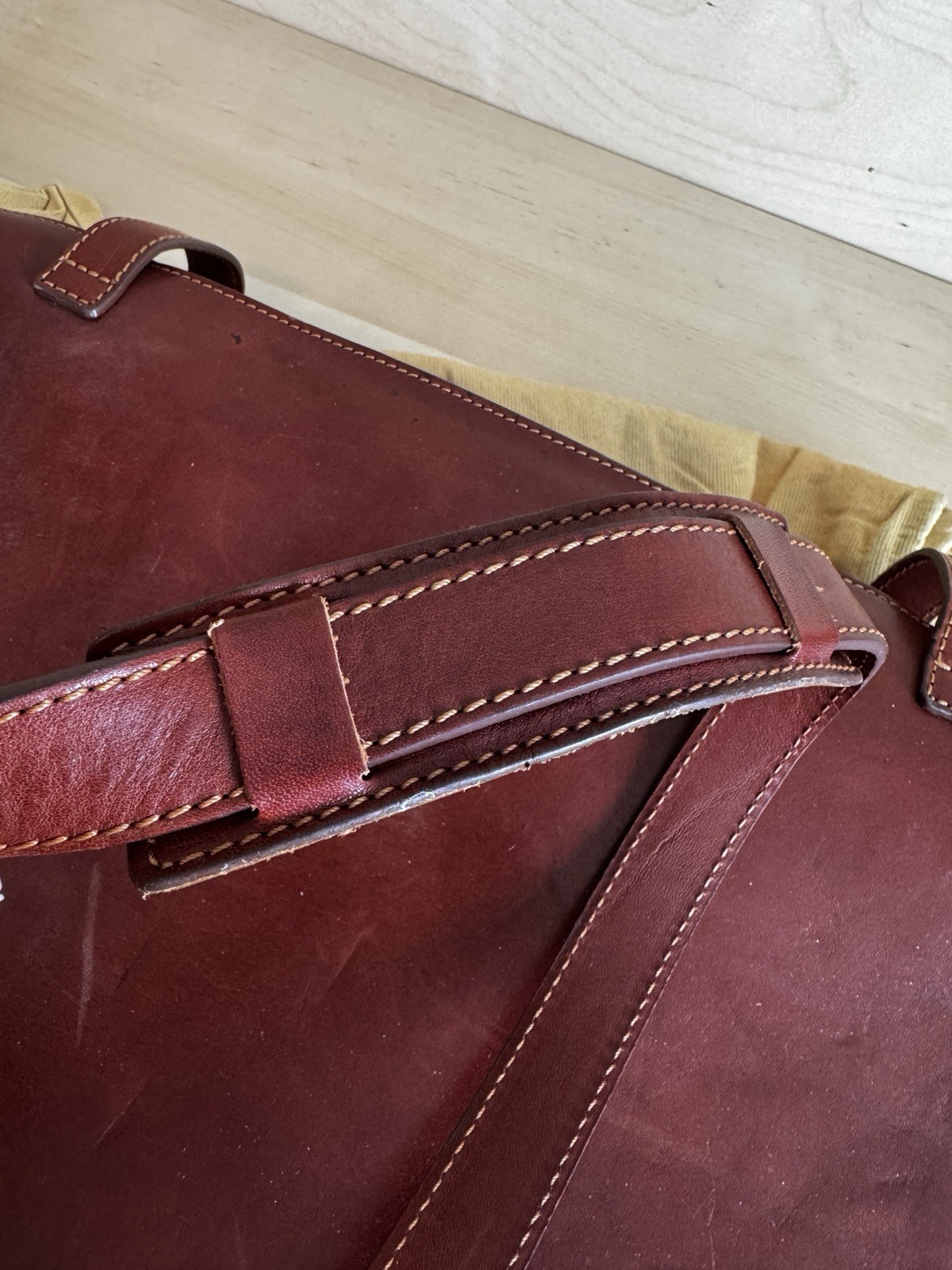 Pielnoble Rustic PR703 Leather Briefcase Made in Spain Pop Rocks Inc Rare