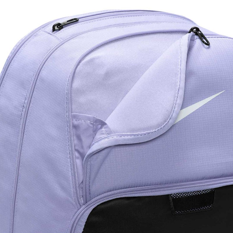 Nike BRASILIA Backpack XL Backpack Lilac Purple Black School Gym Bag DM3975 533