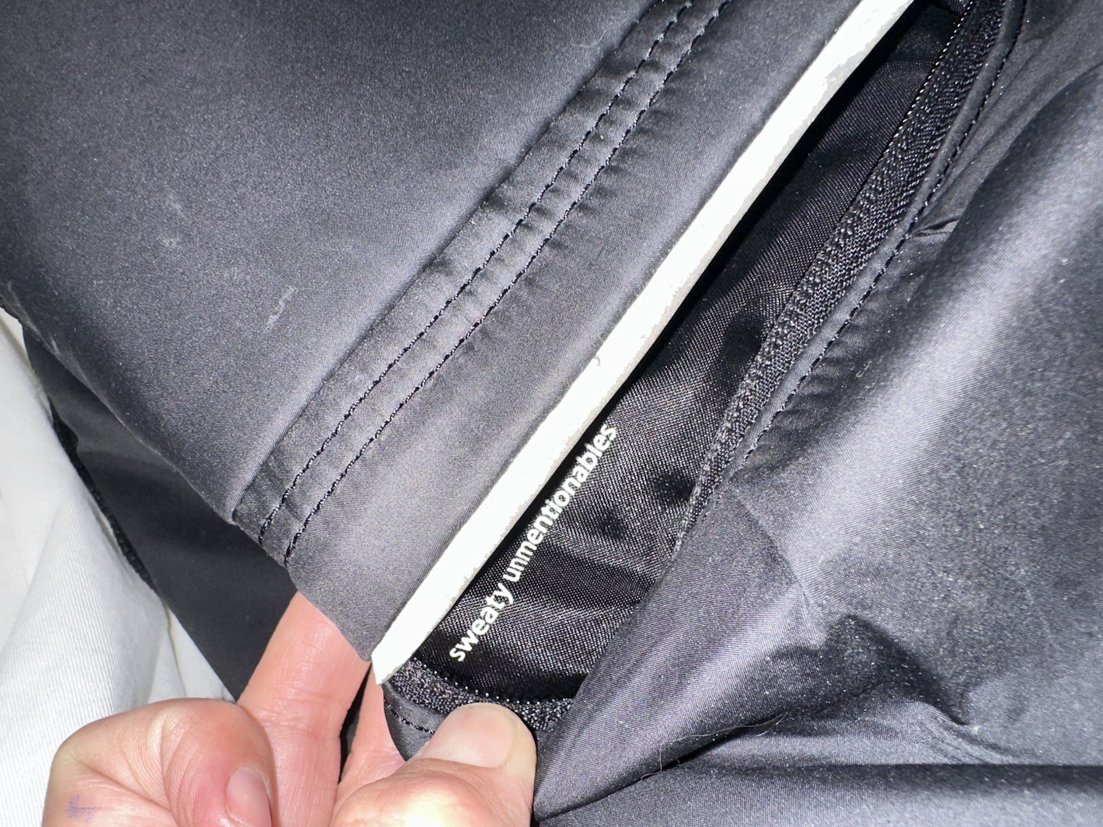 Lululemon Pack It Up Backpack Black Multi-Pocket Travel Bag