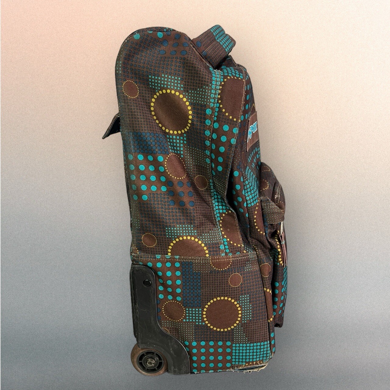 JanSport Rolling Wheeled Backpack Carry On, Travel Bag/Multicolored (Pre-owned)