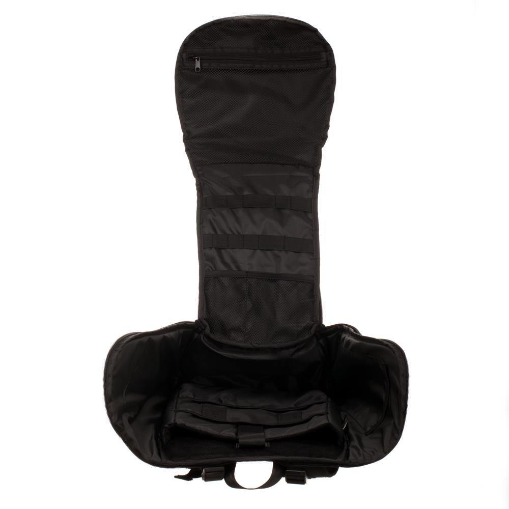 Black Panther Mixed Material Laptop Backpack