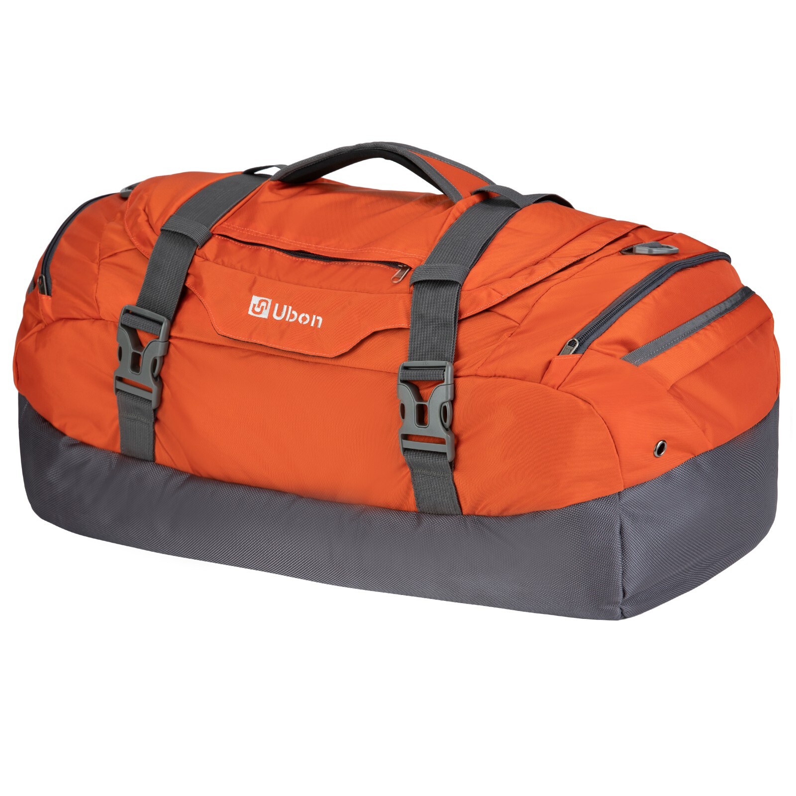Ubon Large Duffel Bag Weekender Bag with Shoe Compartments Sports Gym Backpack