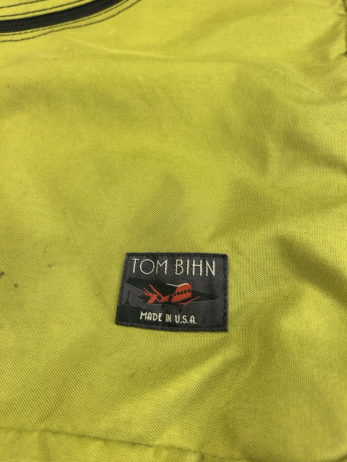 Rare TOM BIHN Early Design Daylight Backpack – Wasabi and Steel Cordura