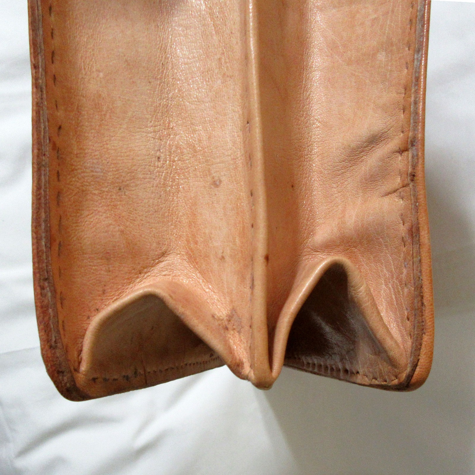 Heavy Gauge LEATHER Hand Stitched Professional Corporate Business TRAVEL BAG