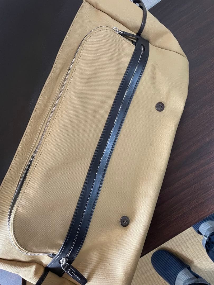 Tumi Duffel Bag Beige Black Vhtf Limited Edition Rare Model Men Pre-owmed 2603TK