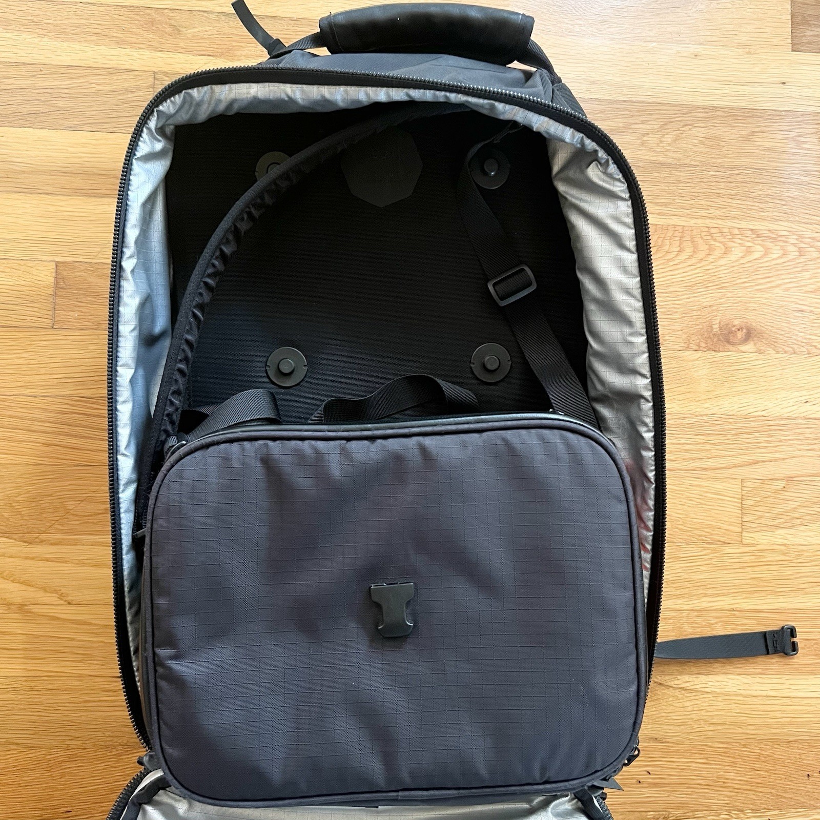 Black Ember Backpack Jet Black