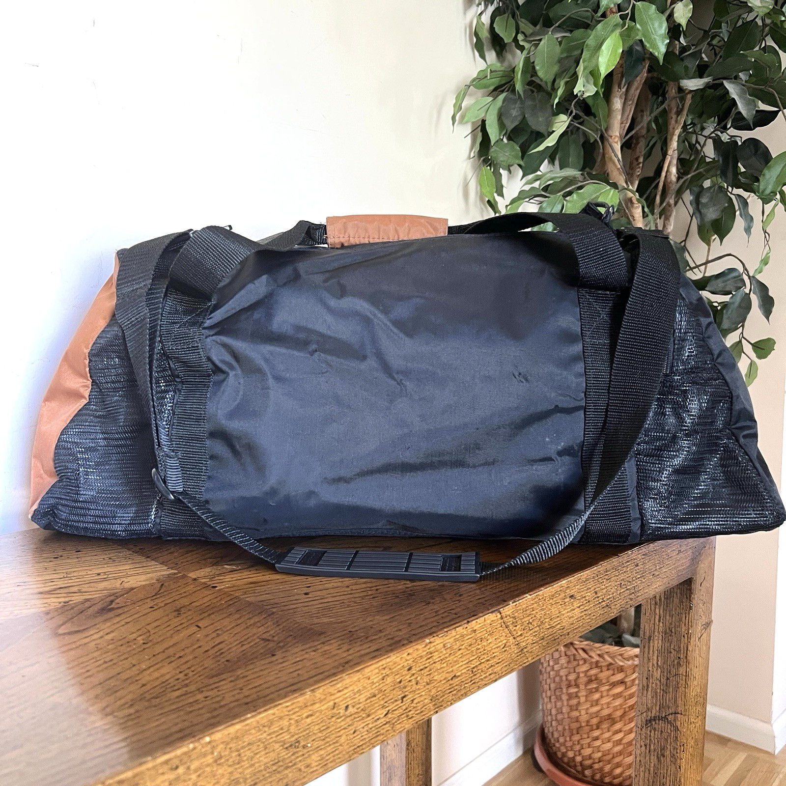 Jeep Duffel Bag Travel Equipment Multicolor Streetwear Gym Work Hike Vintage 90s
