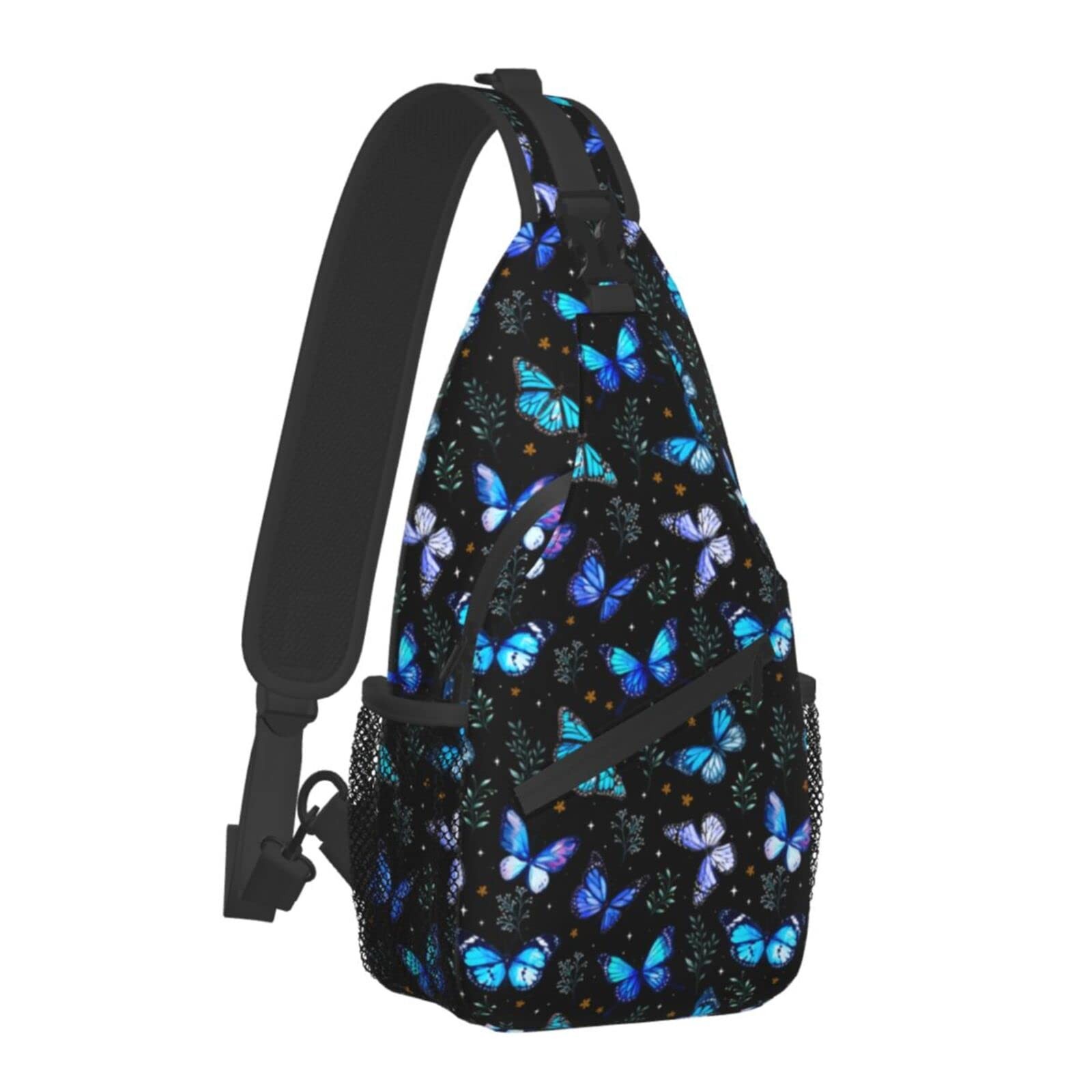Butterfly Sling Bag – Crossbody, Backpack, Travel & Hiking Daypack – Chest & …