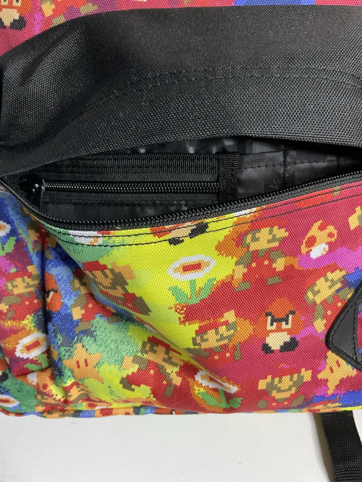 Vans X Nintendo Super Mario Bros Old Skool II Backpack 8 Bit Print