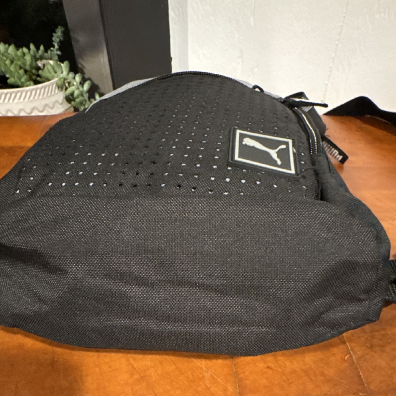 PUMA Evercat Sidewall Sling Backpack Adjustable Strap Zip Closure Sports Casual