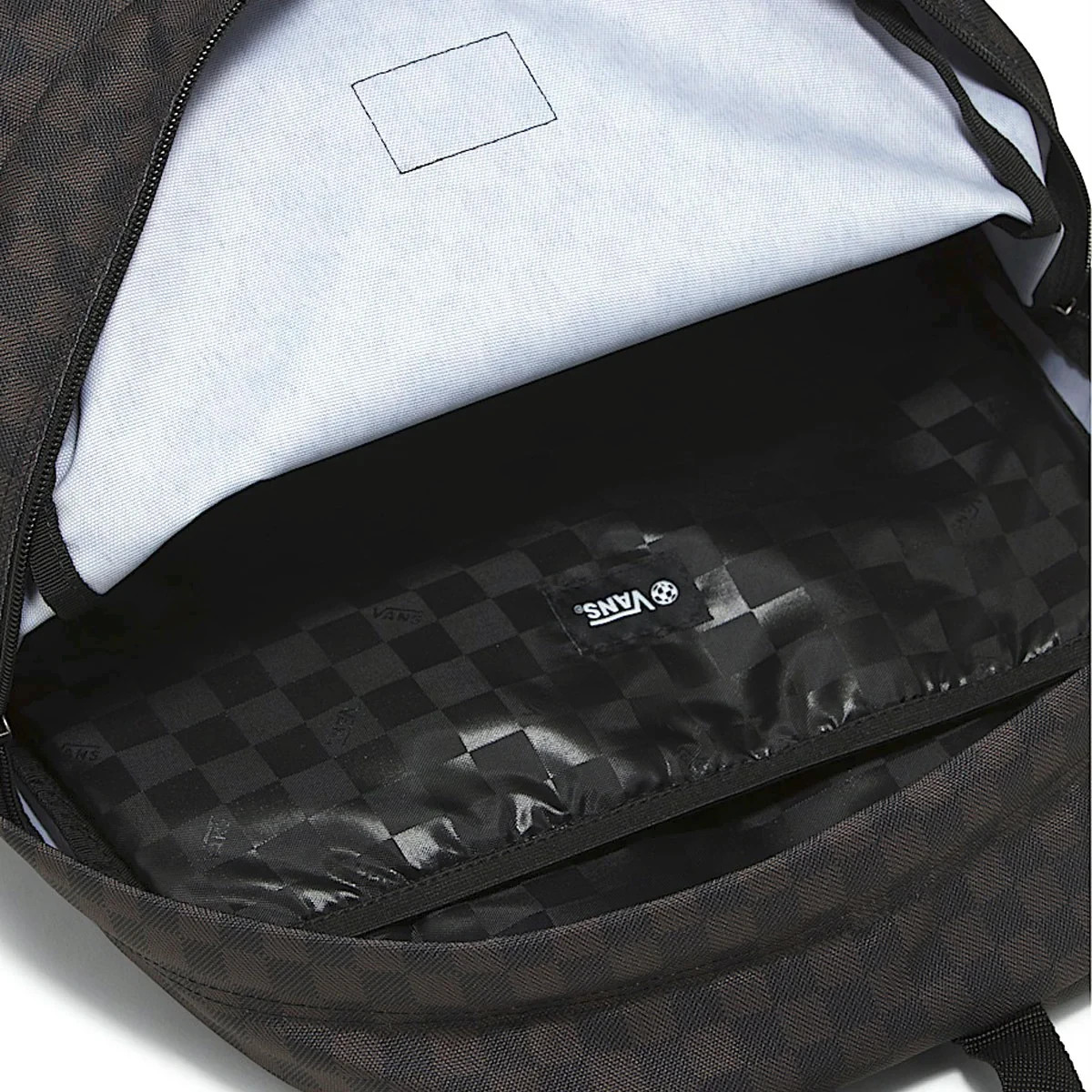 Vans Old Skool Check Black/Charcoal Unisex Laptop Backpack (VN000H4XBA5) 22L-NWT