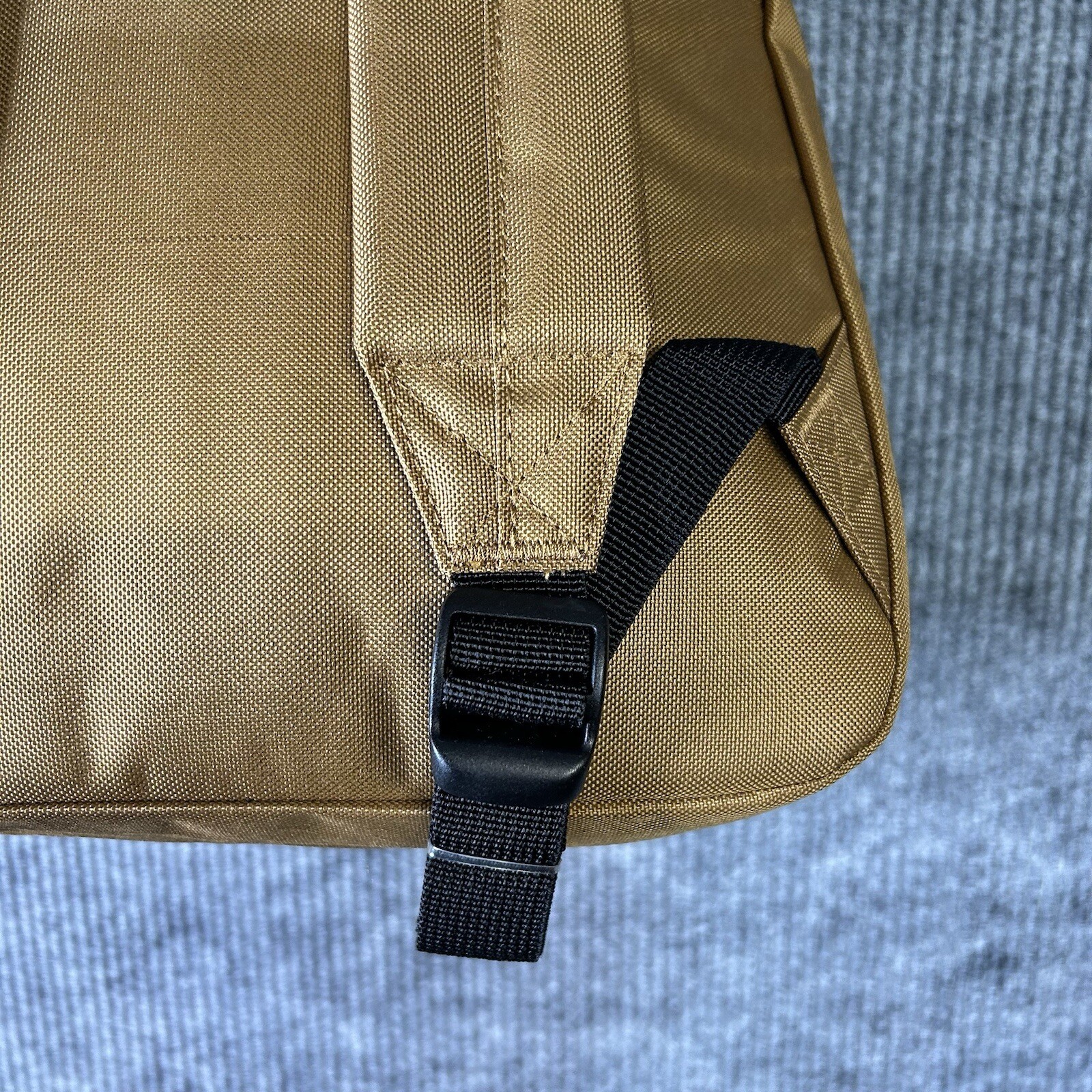 NEW Dickies Logo Backpack Brown Water Bottle Pocket School Everyday