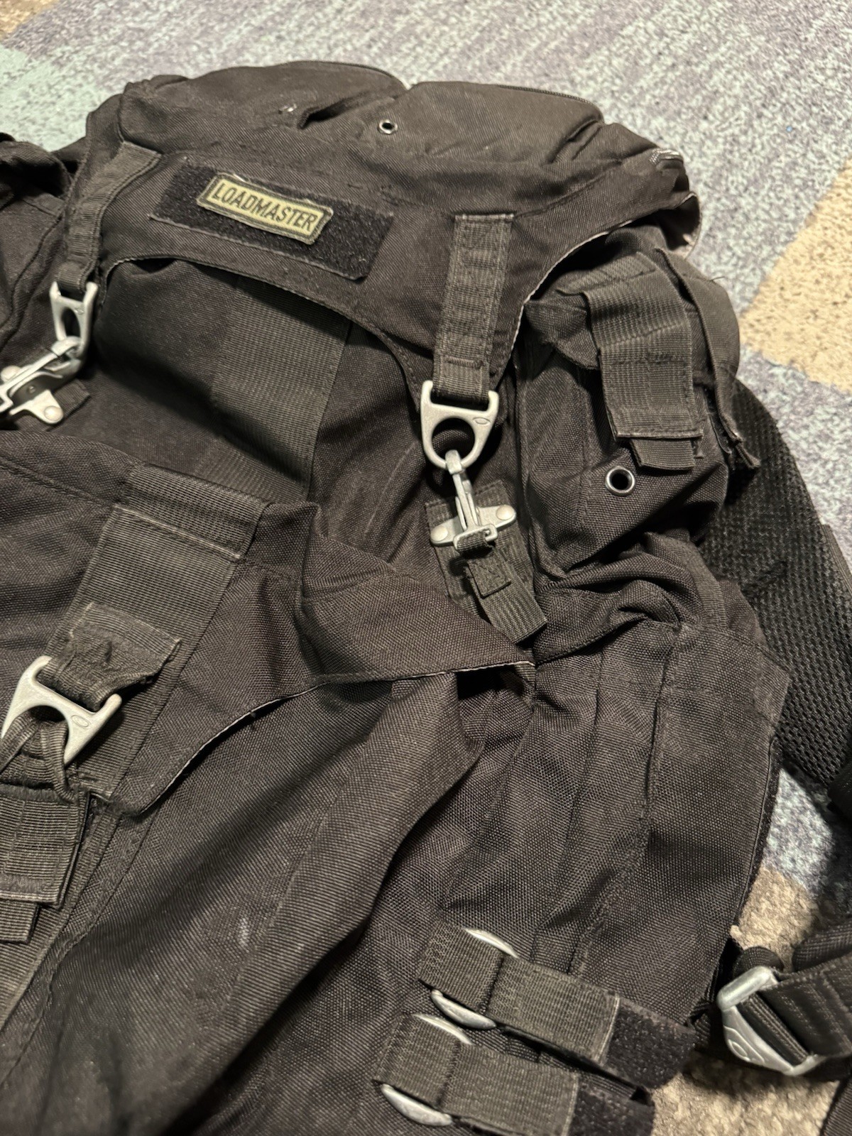 VTG Oakley AP Pack Backpack Tactical Field Gear SI Mountain Div Black Y2K Rare